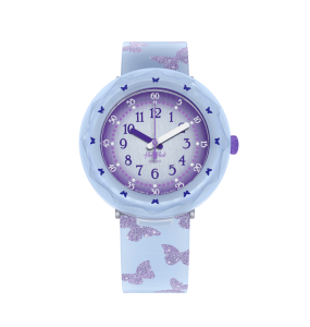 Montre Enfant Flik Flak Farfallaxus bracelet Silicone FCSP119