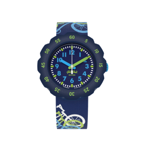 Montre Enfant Flik Flak Ride Along bracelet PET recyclé FPSP065