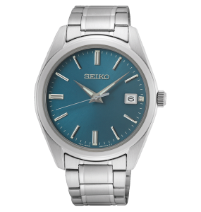 SEIKO CLASSIQUE BLEU ACIER GRIS SUR525P1