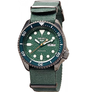 SEIKO 5 SPORTS AUTOMATIQUE BRACELET NATO VERT SRPD77K1