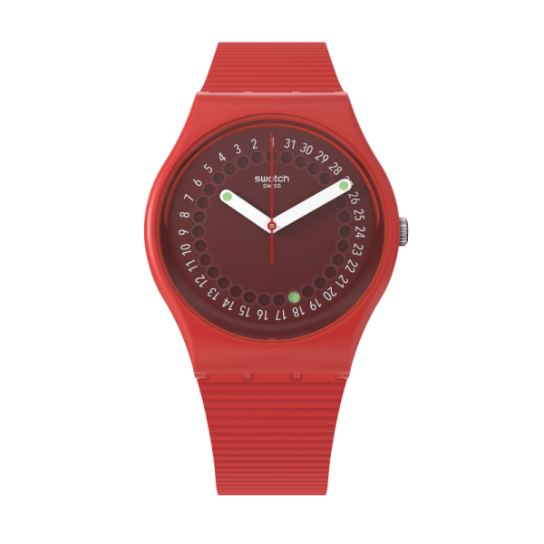 Montre Femme Swatch bracelet Silicone SO28R400