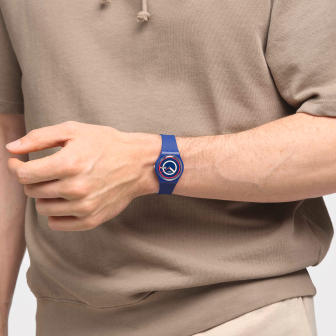 Montre Homme Swatch bracelet Silicone SO28N703