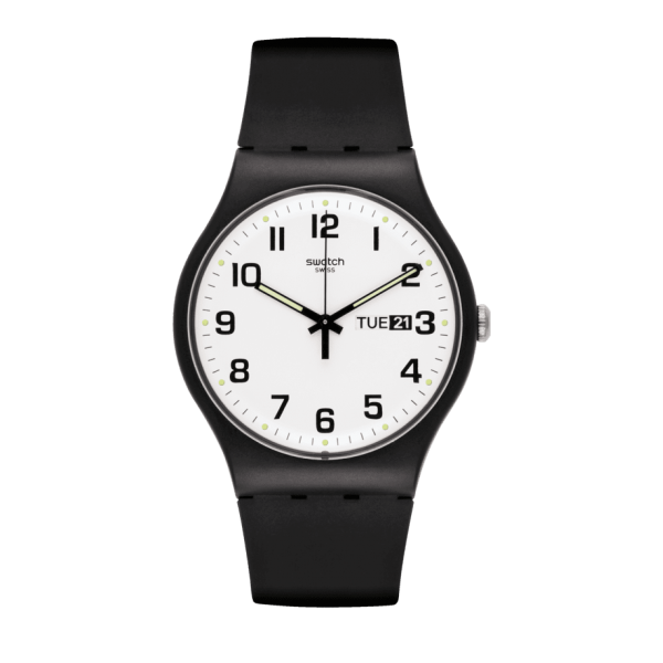 Montre Homme Swatch bracelet Résine SO29B703 Montre Homme Swatch bracelet Résine SO29B703