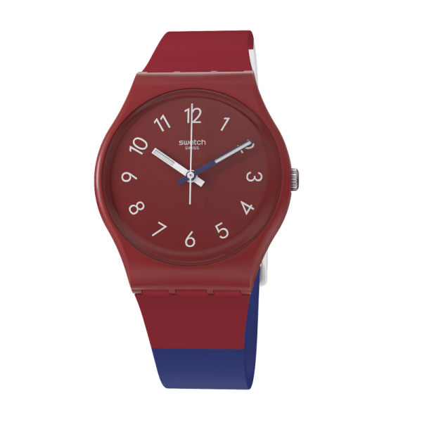 Montre Homme Swatch bracelet Silicone SO28R112