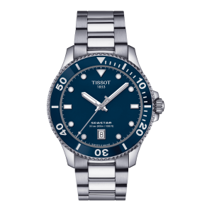 TISSOT SEASTAR 1000 40MM BLEU ACIER T1204101104100