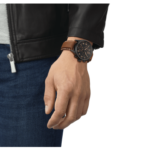 Montre Homme Tissot Chrono XL bracelet Cuir T1166173605203