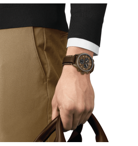 Montre Homme Tissot Chrono XL bracelet Cuir T1166173609200