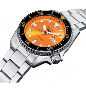 SEIKO 5 SPORTS SKX AUTOMATIQUE ORANGE SRPK35K1