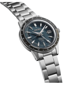 SEIKO PRESAGE 60'S GMT AUTOMATIQUE BLEU SSK009J1