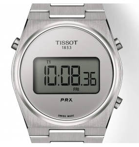 TISSOT PRX DIGITAL 35MM ACIER GRIS T1372631103000