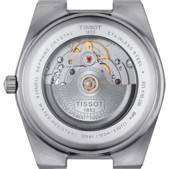 TISSOT PRX POWERMATIC 80 BLEU GLACIER ACIER T1374071135100
