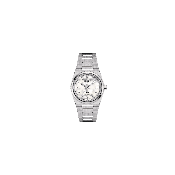 TISSOT PRX POWERMATIC 80 35MM BLANC ACIER T1372071111100