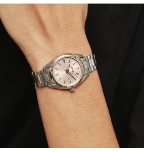 SEIKO CLASSIQUE ROSE ACIER GRIS SUR529P1