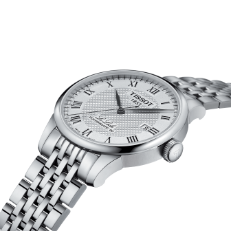 TISSOT LE LOCLE POWERMATIC 80 AUTOMATIQUE ARGENT T0064071103300
