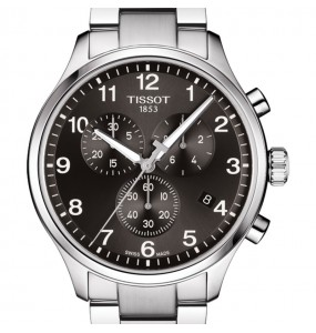 TISSOT CHRONO XL CLASSIC NOIR ACIER T1166171105701