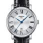 Montre Femme Tissot Carson argenté bracelet cuir - Réf. T1222101603300