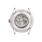 Montre Homme Tissot Chemin des Tourelles automatique bleu bracelet cuir brun - Réf. T1394071604100