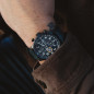 Montre Homme AVI-8 Hawker Hurricane Gris Cuir Vert - AV-4011-0D Montre Homme AVI-8 Hawker Hurricane Gris Cuir Vert - AV-4011-0D