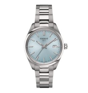 TISSOT PR100 34MM BLEU GLACIER ACIER T1502101135100