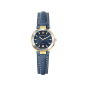 Montre Femme HERBELIN Newport Originals Bleu Cuir - 14255T35 Montre Femme HERBELIN Newport Originals Bleu Cuir - 14255T35