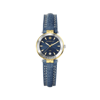 HERBELIN NEWPORT ORIGINALS BLEU CUIR 14255T35