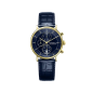 Montre Homme HERBELIN Inspiration Chronographe Bleu Cuir - 35647P15 Montre Homme HERBELIN Inspiration Chronographe Bleu Cuir - 35647P15