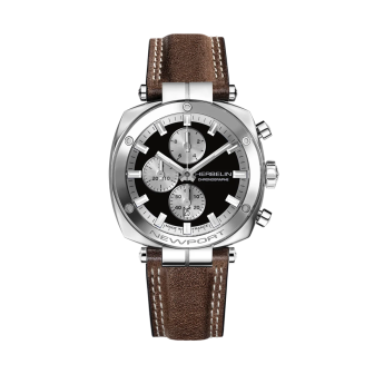 HERBELIN NEWPORT HERITAGE CHRONOGRAPHE NOIR 35664AP24BR