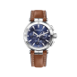 Montre Homme HERBELIN Newport Chronographe Bleu Cuir - 37658AP15GD Montre Homme HERBELIN Newport Chronographe Bleu Cuir - 37658AP15GD