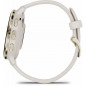 Montre Mixte Connectée GARMIN Venu 3S Ivoire Silicone - 010-02785-04