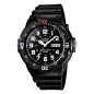 Casio - Montre Homme - Sport & Technologie Junior - Boitier Résine Noir - Bracelet Résine Noir - Ref MRW-200H-1BVEG