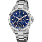 Festina - Montre Homme - Multifonction - acier argenté - cadran bleu - Ref F20623/2