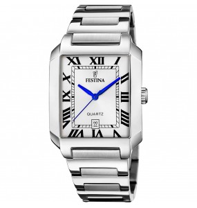 Festina - Montre Homme - Acier argenté - cadran blanc - Ref F20677/1