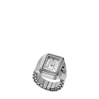 Fossil - Montre Femme - Raquel bague-montre - acier argenté - Ref ES5344