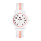 Lacoste - Montre Junior - Rider - Mouvement Quartz - Cadran Blanc - Bracelet Silicone Blanc - Ref 2020143