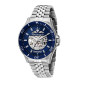 Maserati - Montre Homme - Sfida 44mm - Automatique - Cadran bleu - Bracelet acier - Ref R8823140011
