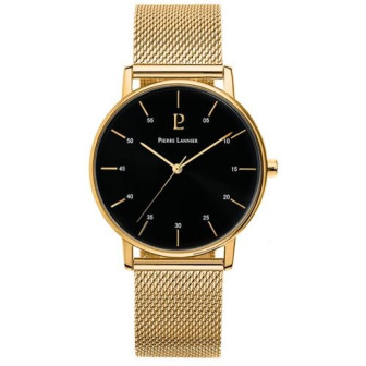 Pierre Lannier - Montre Homme - Cityline - Boitier et Bracelet Métal Doré - Ref 200G032