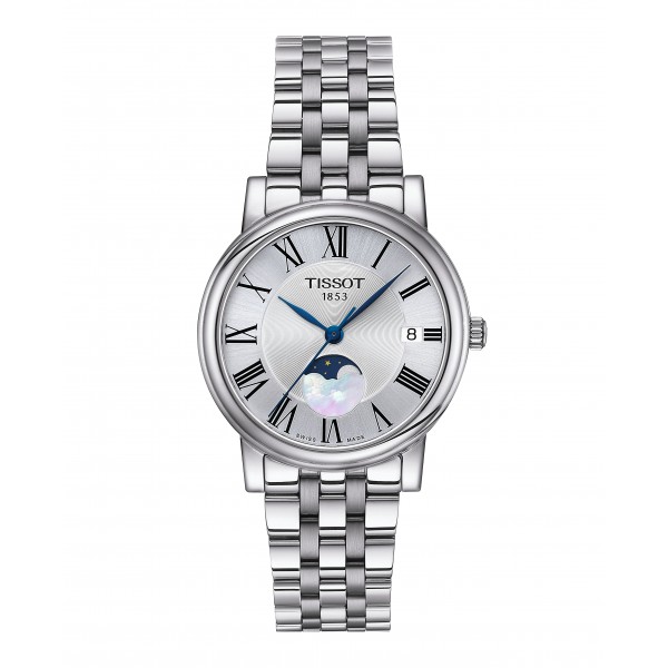 Montre Femme Tissot Carson argenté bracelet acier - Réf. T1222231103300