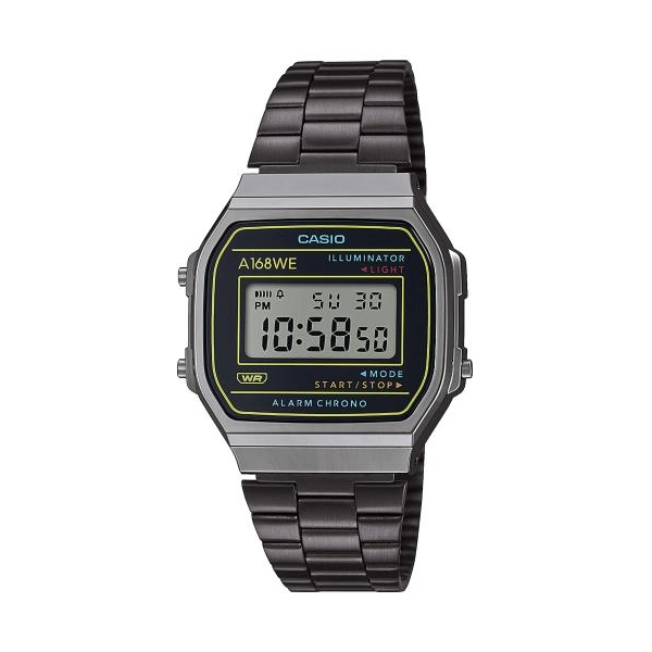 Casio - Montre Mixte Vintage Iconic - Ref A168WEHB-1AEF