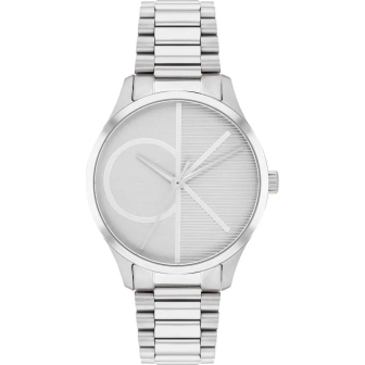 Calvin Klein - Montre Femme Iconic - Cadran et Bracelet Acier - Ref 25200345