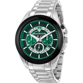 Maserati - Montre Homme Traguardo - Chronographe - Cadran squelette - Bracelet acier - Ref R8873612060
