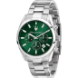 Maserati - Montre Homme Attrazione - Chronographe - Cadran vert - Bracelet acier - Ref R8853151011