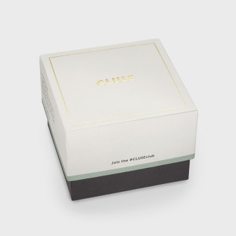 CLUSE GRACIEUSE PETITE VERT ACIER DORÉ CW11811