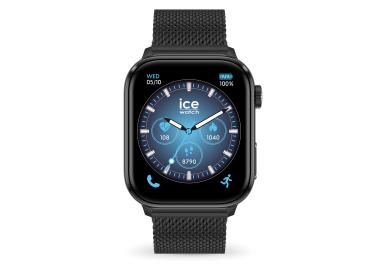 Ice Watch - Montre Mixte Ice Smart - Black Milanese - Ref 24300