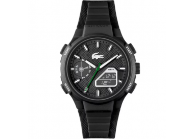 Lacoste - Montre Homme Collection LC33 - bracelet silicone noir - Ref 2011365