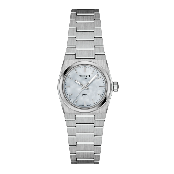 Tissot - Montre Femme PRX 25mm cadran gris - Ref T1370101111100