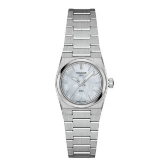 Tissot - Montre Femme PRX 25mm cadran gris - Ref T1370101111100