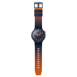 Swatch - Montre Mixte Essentially Confident bleue avec bracelet en silicone - Ref SB01S700