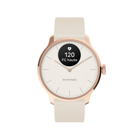 Withings - Montre Femme connectée Scanwatch Light  - Ref WSWLROWHI