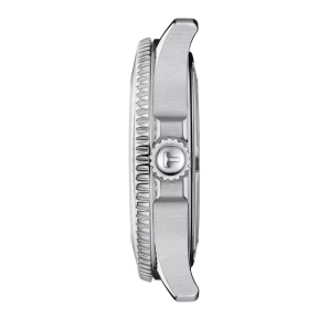 Montre Femme Tissot Seastar 1000 blanc bracelet silicone - Réf. T1202101711600