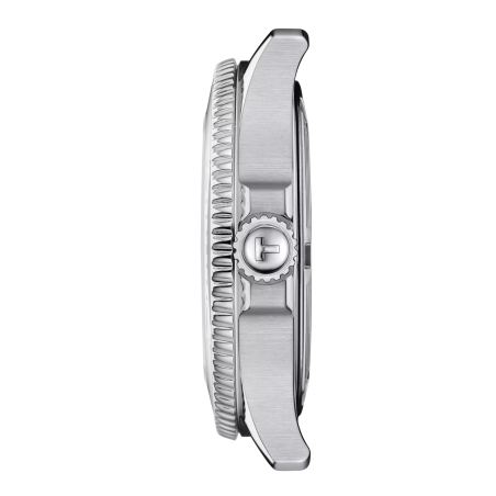 Montre Femme Tissot Seastar 1000 blanc bracelet silicone - Réf. T1202101711600